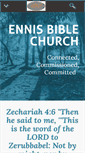 Mobile Screenshot of ennisbiblechurch.org